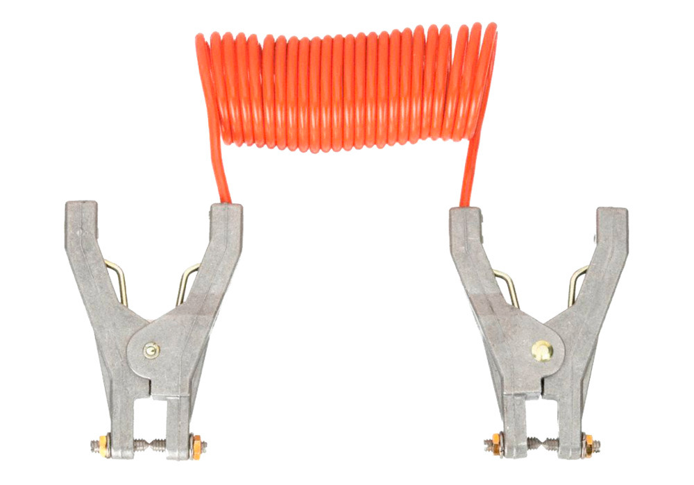 Retracting Grounding Bonding Cable Coil Foot Length Includes