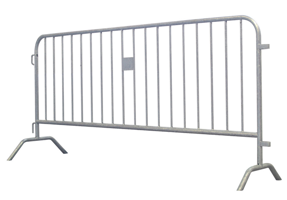 Barrier fence Model D, width 2000 mm, galvanised, incl. connector
