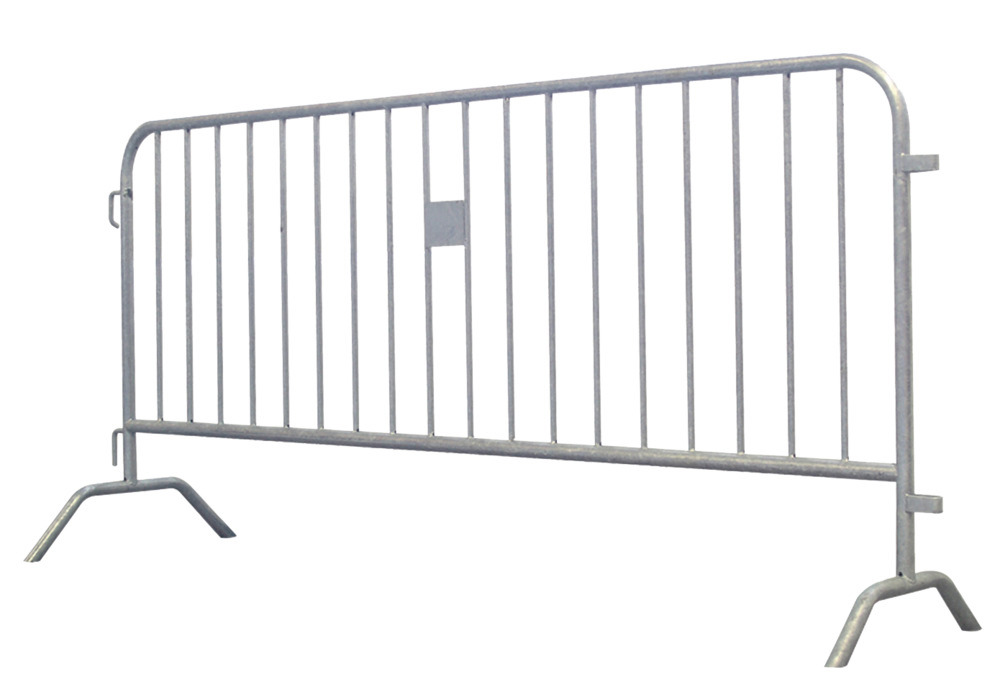 Barrier fence Model D, width 2500 mm, galvanised, incl. connector