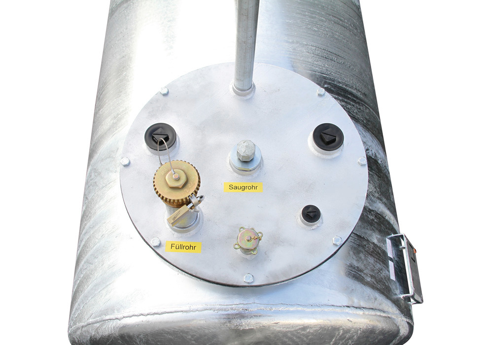 Armaturensatz Versorgung, für Lagertanks Typ LT-SE, bei Flüssigkeiten mit Flammpunkt über 55 °C