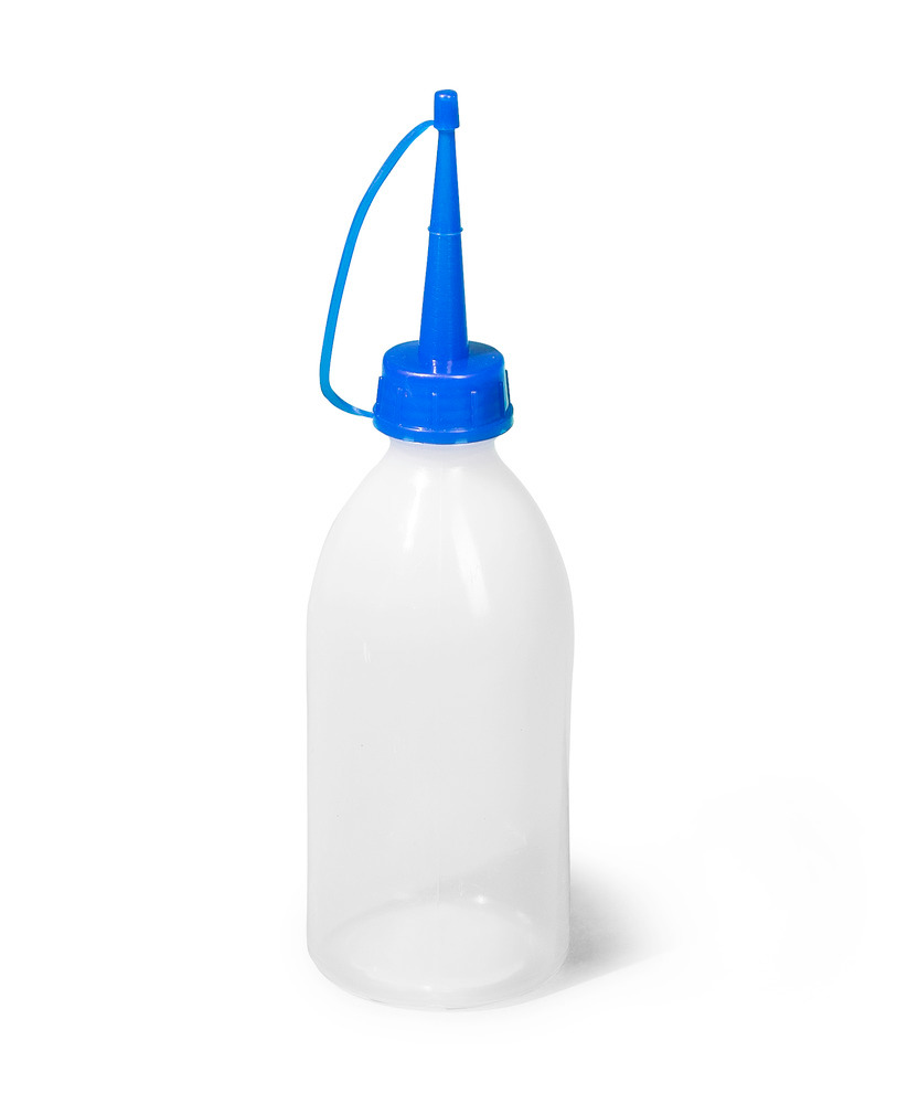 Drip bottle in PE, 250 ml volume, 15 pieces
