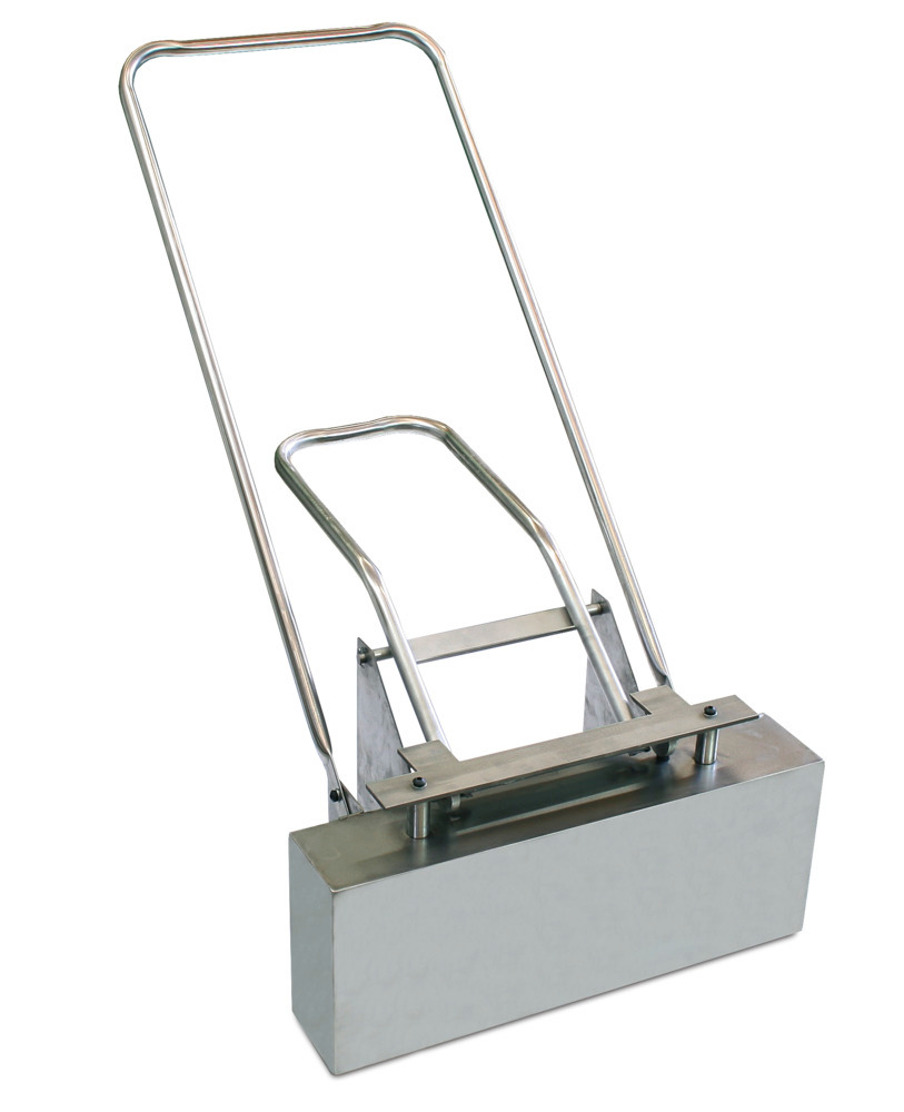 Magnetic sweeping machine in stainless steel