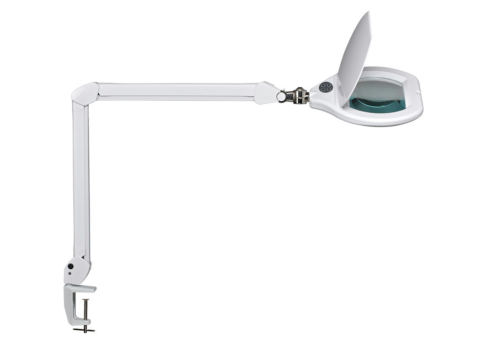 LED magnifier lamp Mimas, dimmable, white