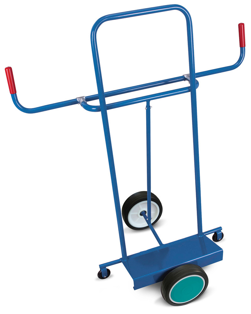 Porta-palete DENIOS para deslocação lateral, rodízios, roda de borracha maciça, 250k: “classicL”