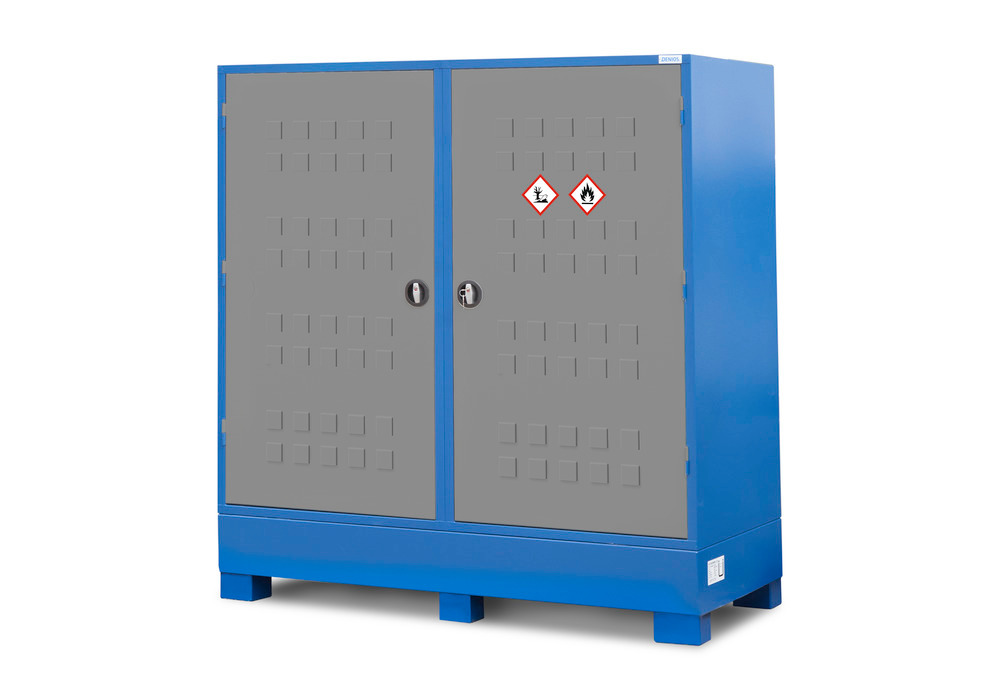 Tous les box de stockage SteelSafe disposent d’une fermeture à clé pour protéger contre les accès illicites.