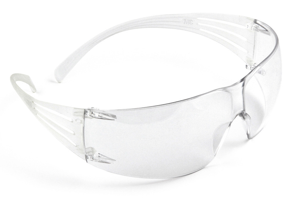 3M safety glasses SecureFit 200, clear, polycarbonate lens, SF201AF