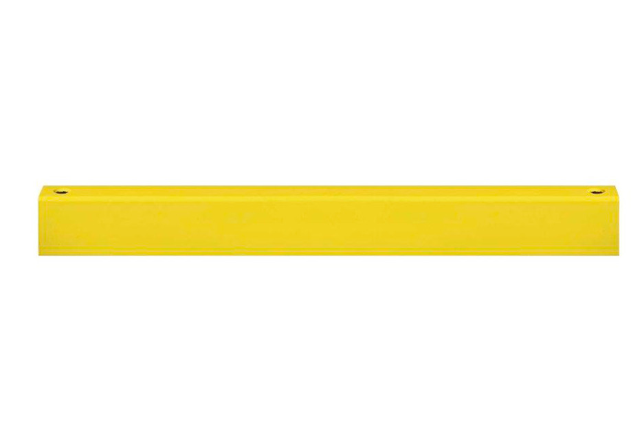 Rammschutz-Geländer-Querbalken, gelb, zum Aufdübeln, inkl. Schrauben