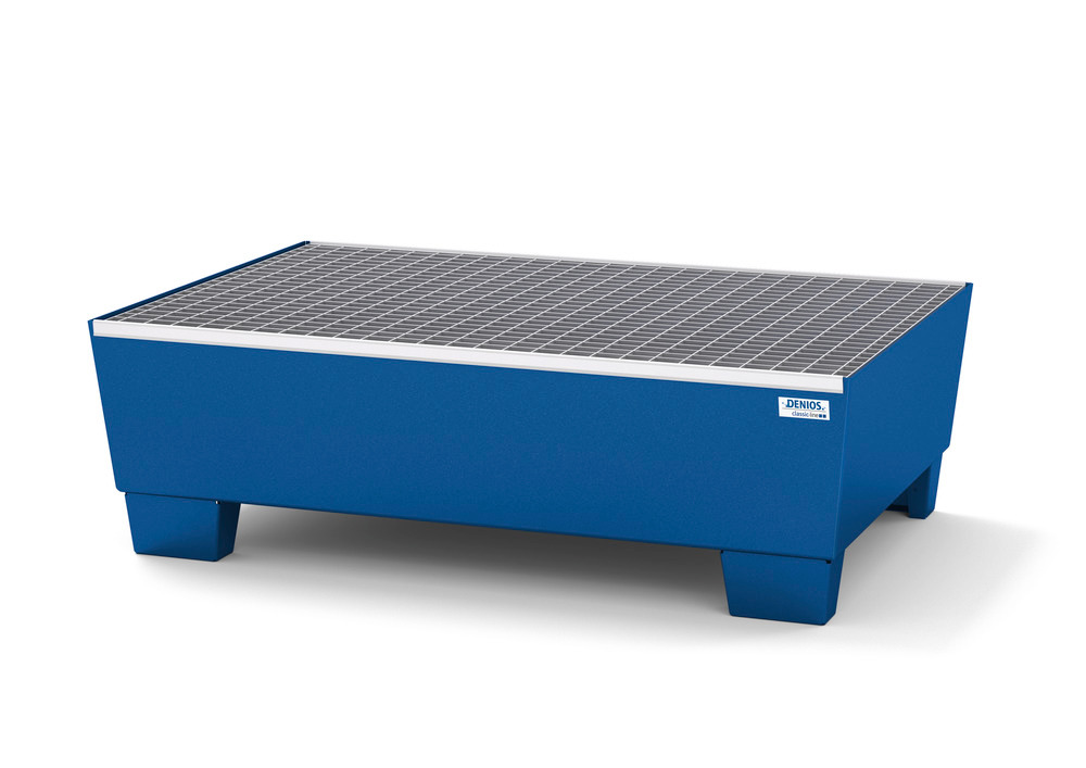 Spill Containment Pallet 2 Drum Capacity Removable Galvanized