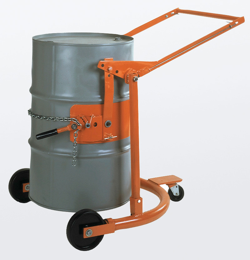 Manual Drum Caddy and Dispenser Designed for 55gallon Drums