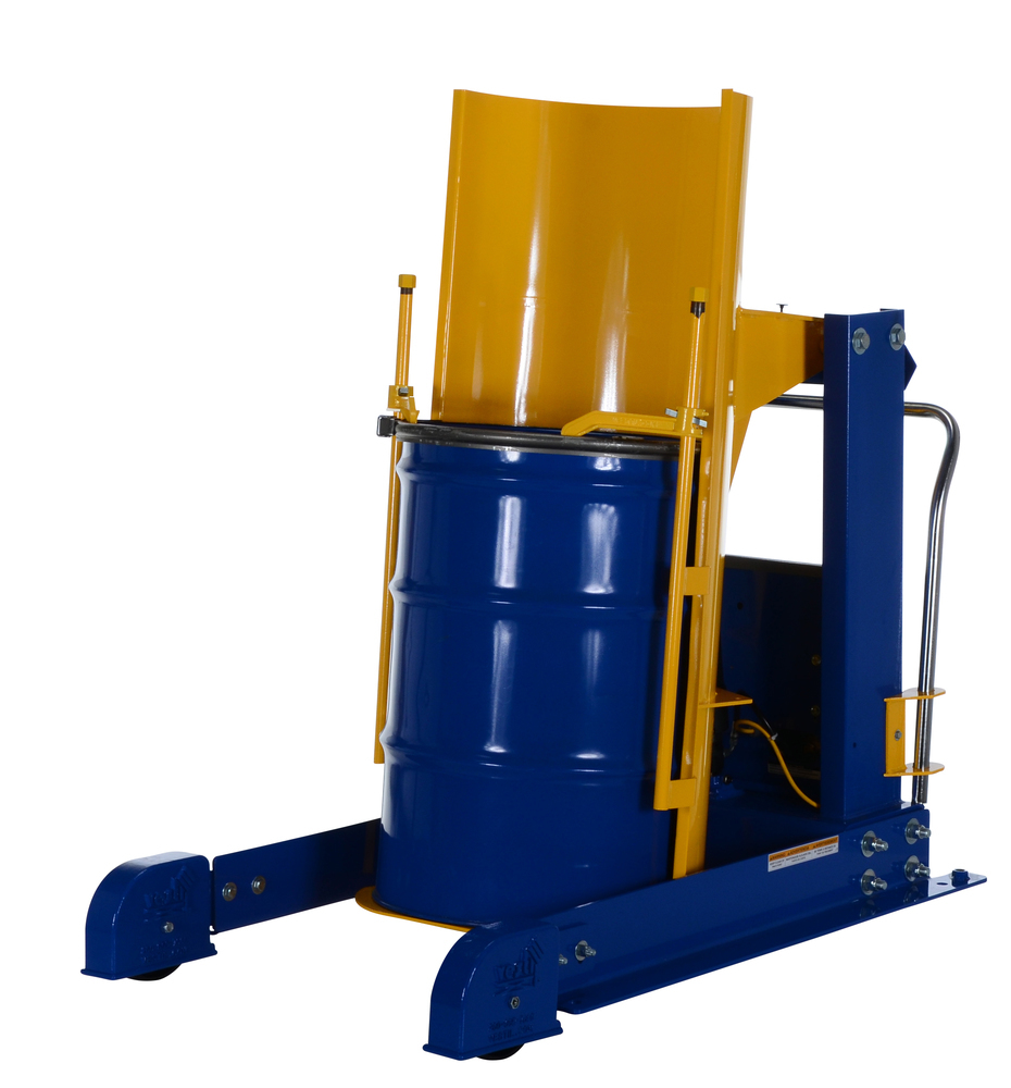 Hydraulic Drum Dumper 1K 36 in Portable Steel Construction