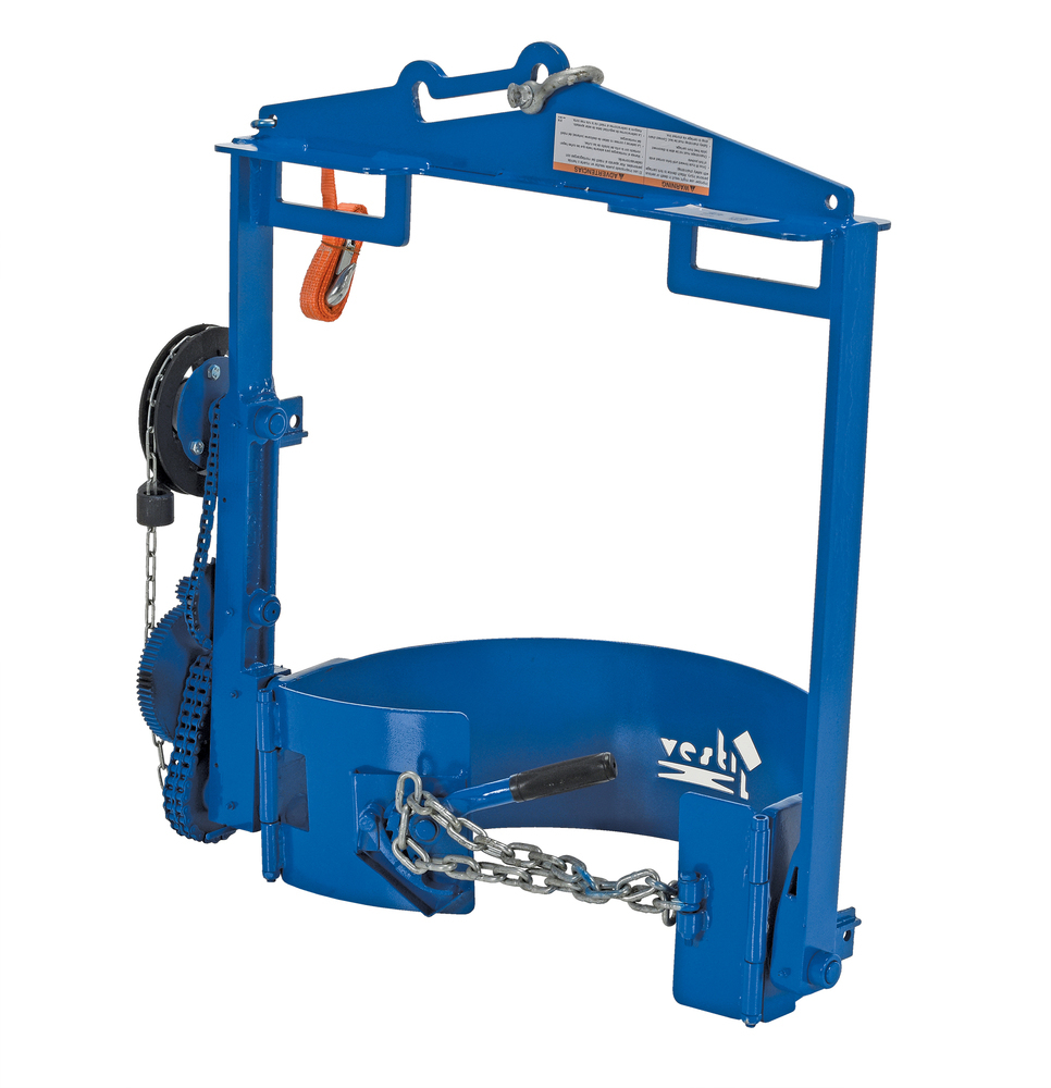 Drum Hoist 800 lbs Load Capacity Gear Box Operation Steel