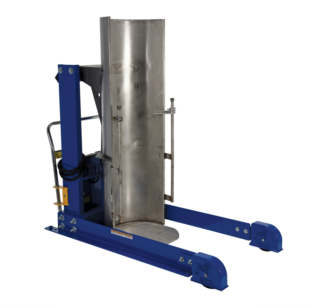 Hydraulic Drum Dumper SSC .75K 48 in Portable Steel for Plastic