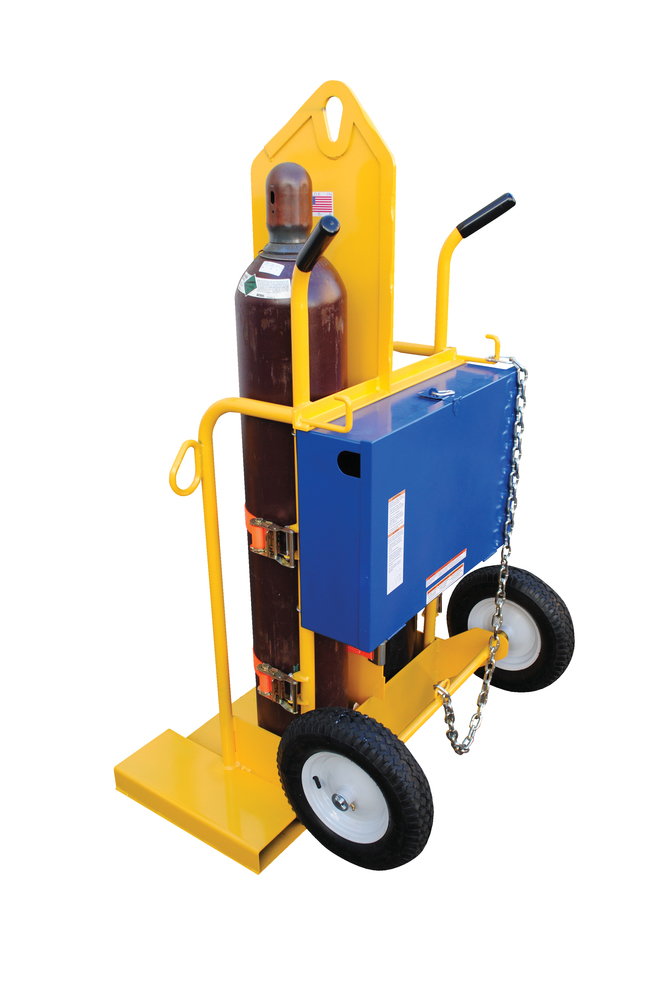 Welding Torch Cart Fork 500 lbs Steel Construction Overhead Lift