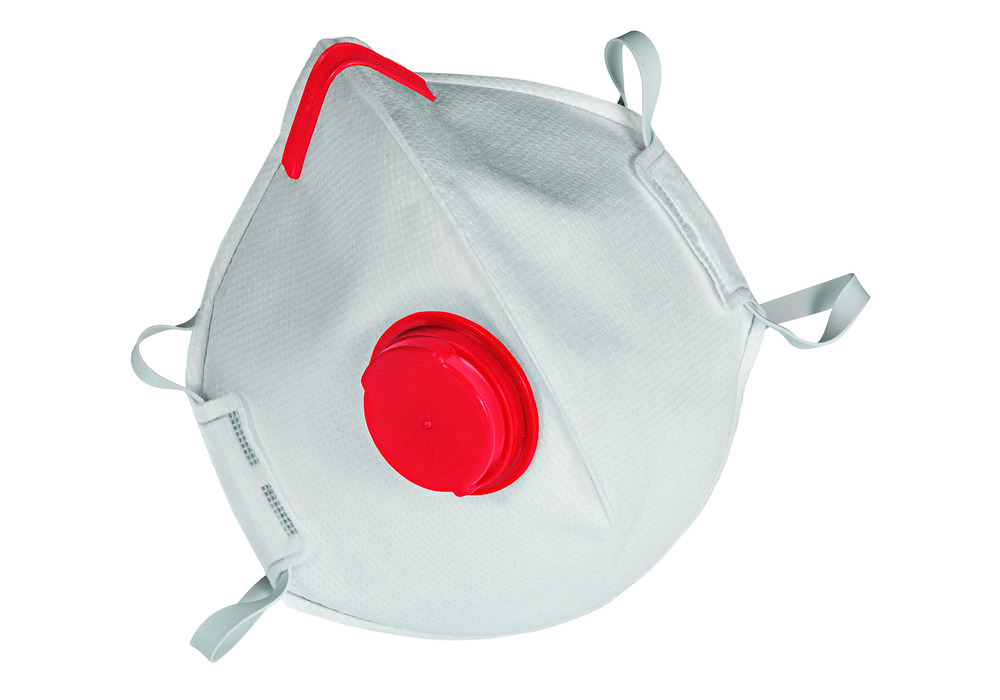 Máscara protección respiratoria MSA Affinity 2131, FFP3 NR D, plegable, con válvula, 15 uds.
