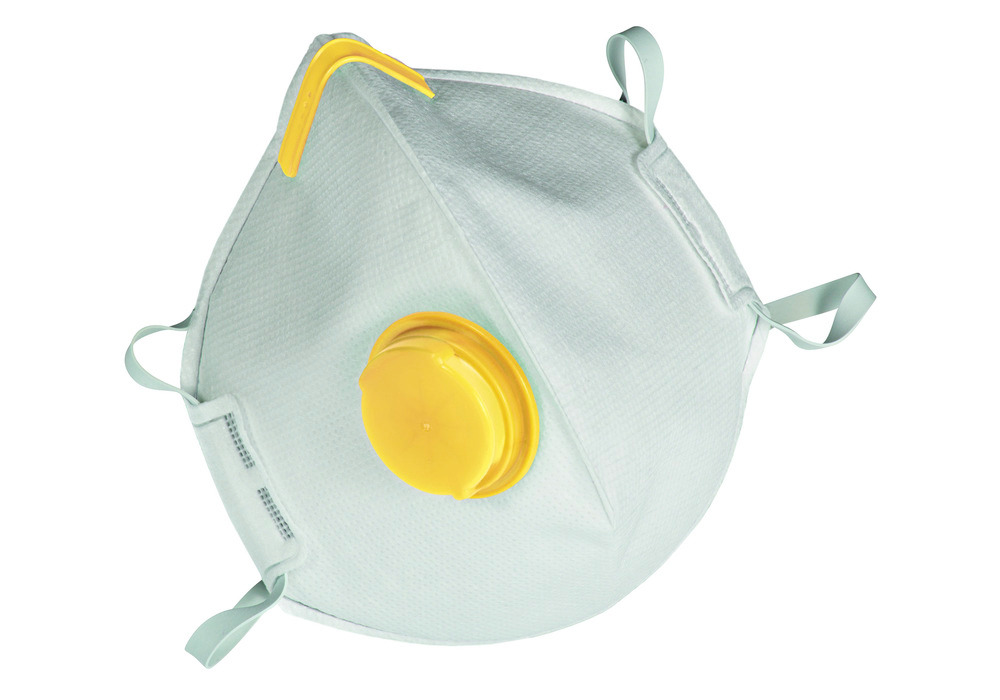 Máscara protección respiratoria MSA Affinity 2121, FFP2 NR D, plegable, con válvula, 15 uds.