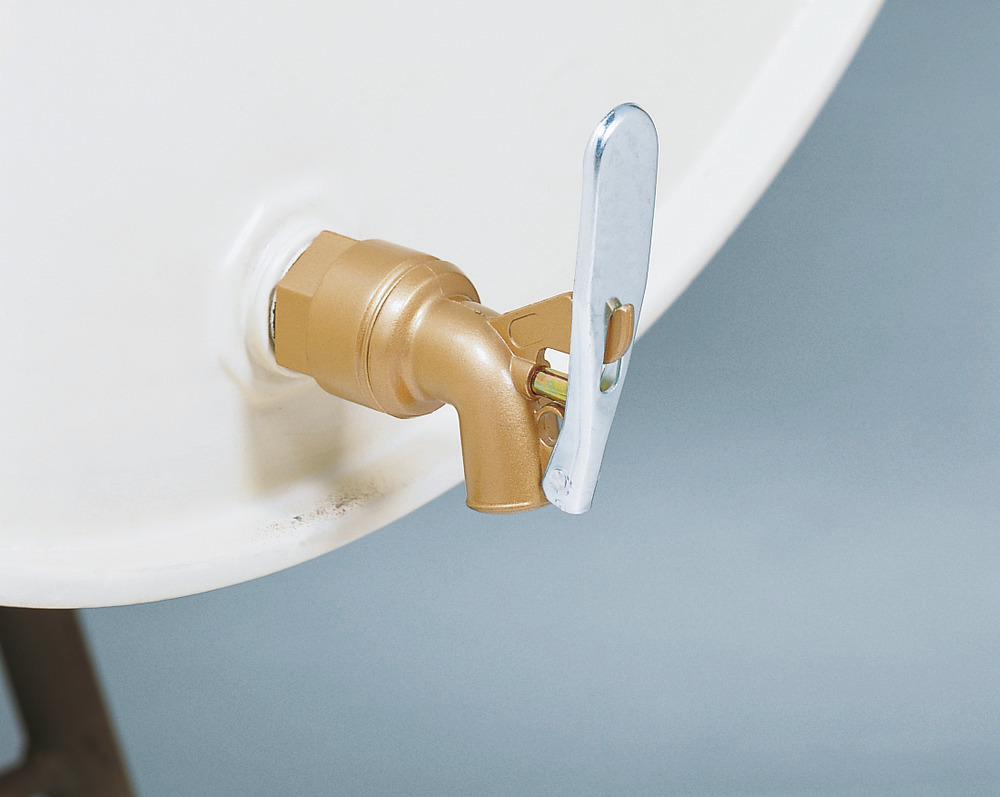 Safety Faucet SelfClosing PTFE Seal For 3/4" NPT bung