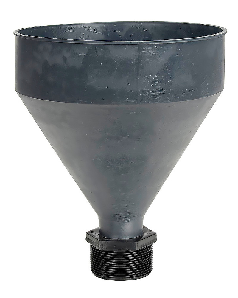 Poly Drum Funnel 3 Quart 17/16 inches 250 Degree Max Temperature