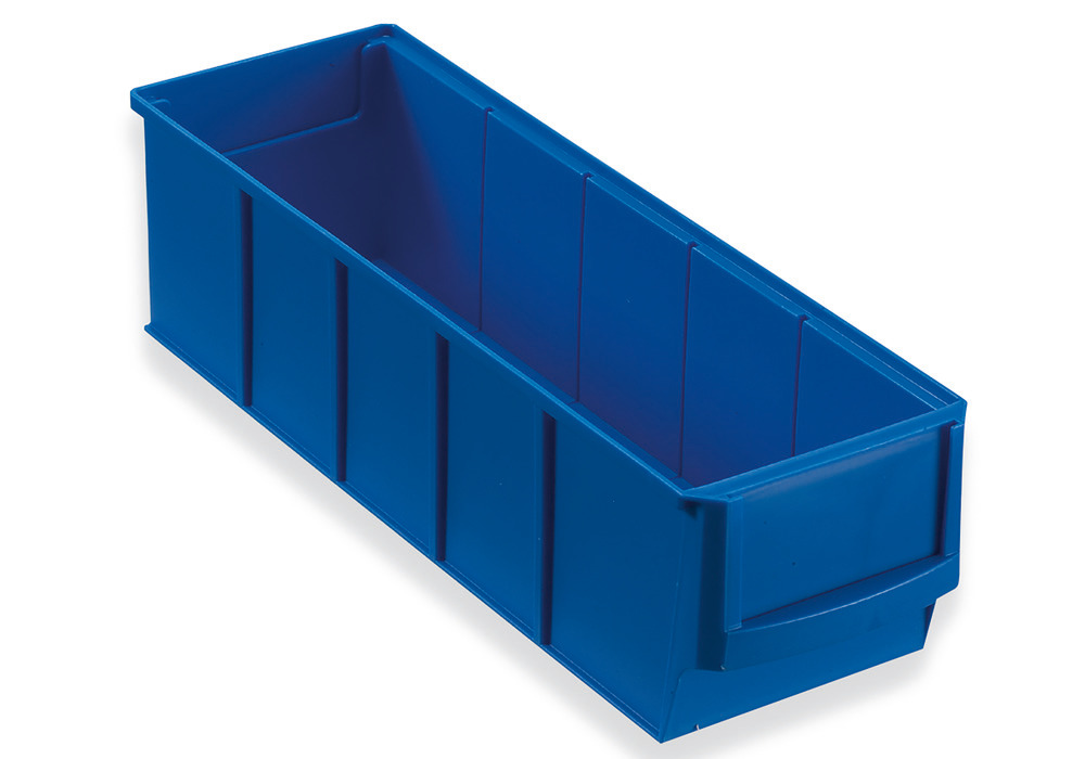 Shelf bin classic-line A1-S, PP, 91 x 300 x 81 mm, blue, Pack = 16 pcs.