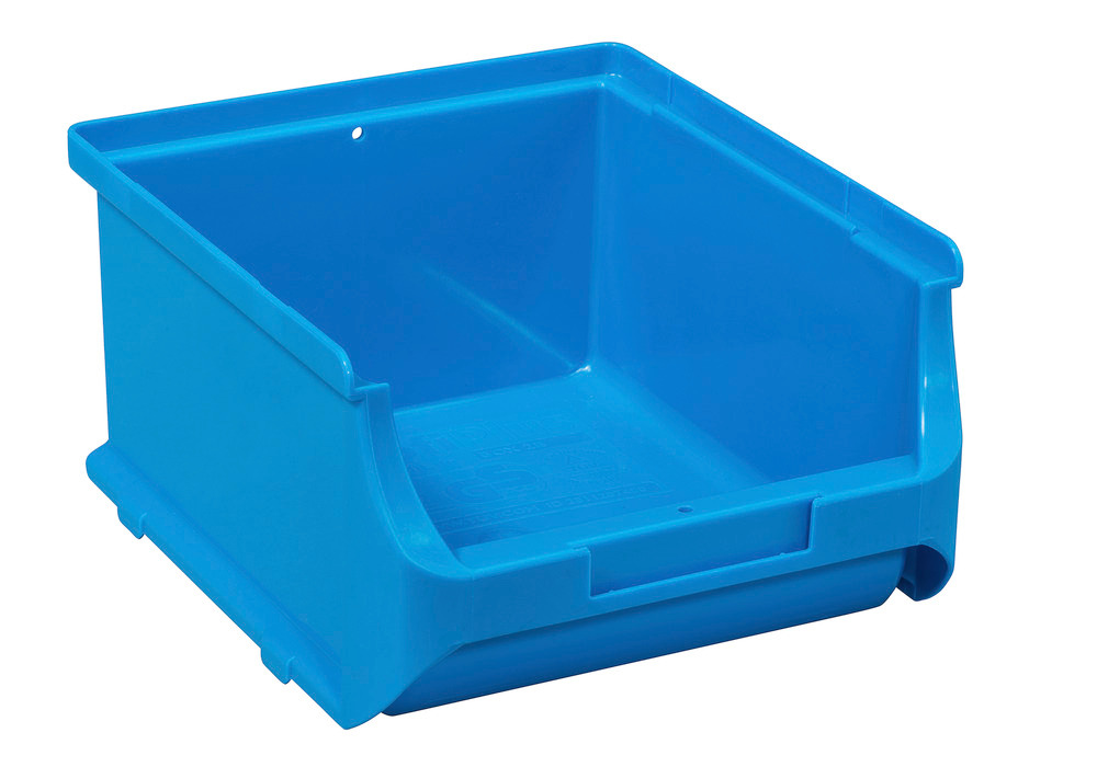Open-fronted storage bins pro-line A2-B, PP, 135 x 160 x 82 mm, blue, Pack = 20 pcs.