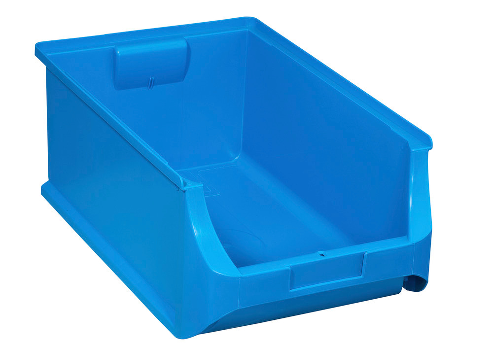 Open-fronted storage bins pro-line A5, PP, 310 x 500 x 200 mm, blue, Pack = 6 pcs.