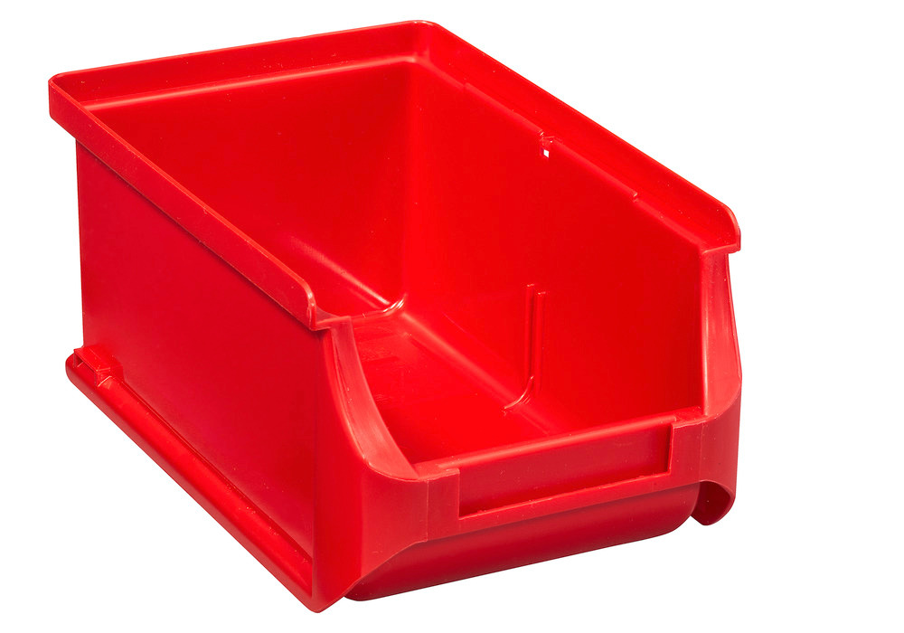 Cajas visualizables pro-line A2, 100 x 160 x 75 mm, rojo, pack = 24 uds.