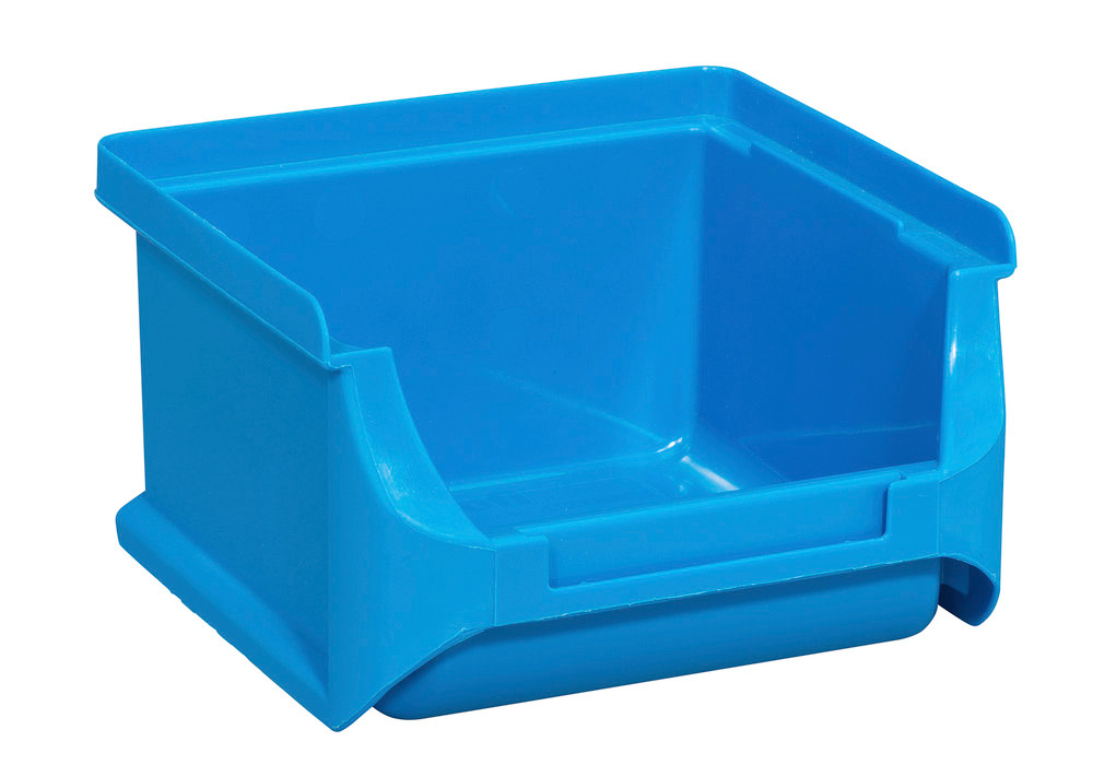 Nyitott tárolódoboz, pro-line A1, PP, 100 x 100 x 60 mm, kék, csomagolási egység = 30 db