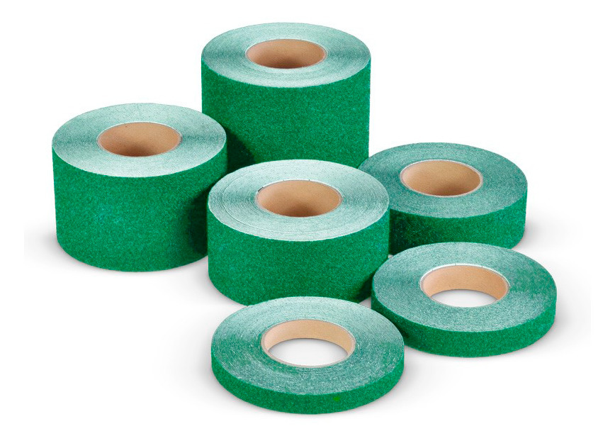 Superficie antideslizante, verde, rollo 100 mm x 18,3 m: Easy Clean