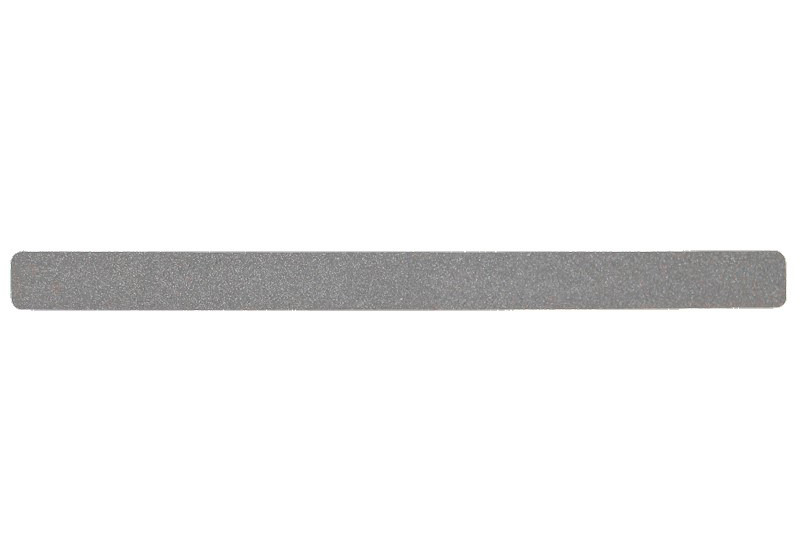m2 sklisikkert belegg™, Easy Clean, grå, stripe 50 x 650 mm, 10 stk./pakke