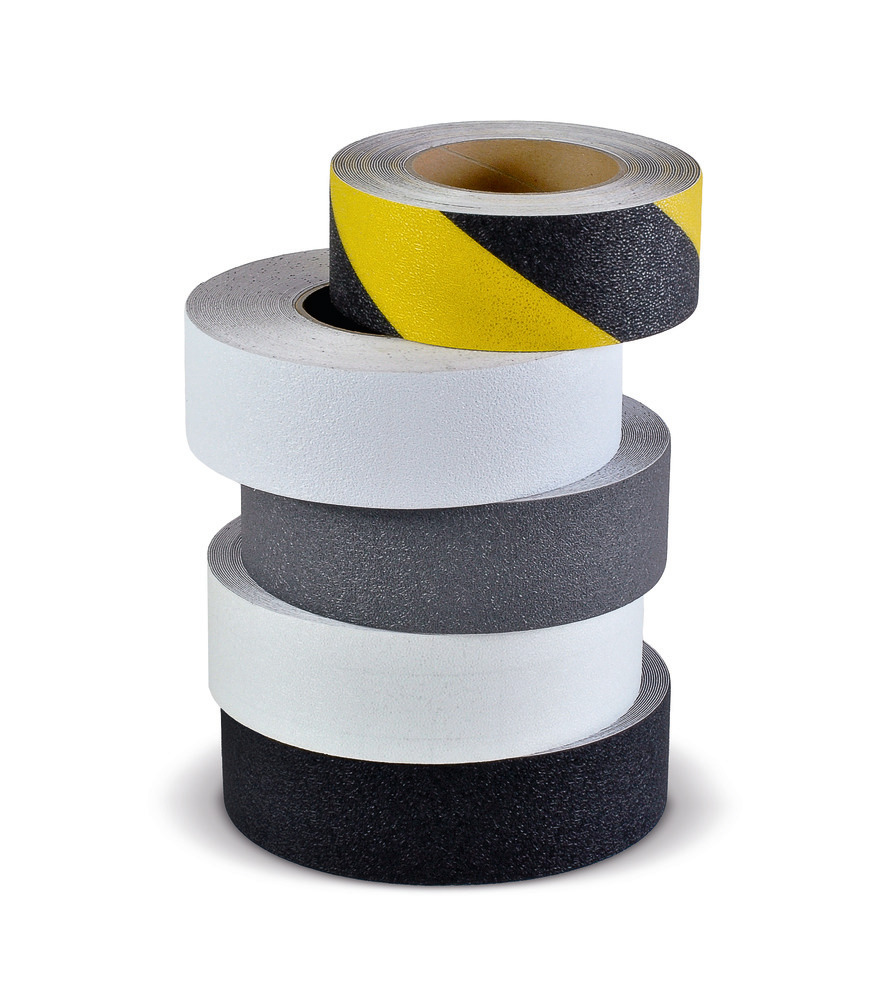 m2 anti-slip tape™, Easy Clean, black, roll 50 mm x 18.3 m