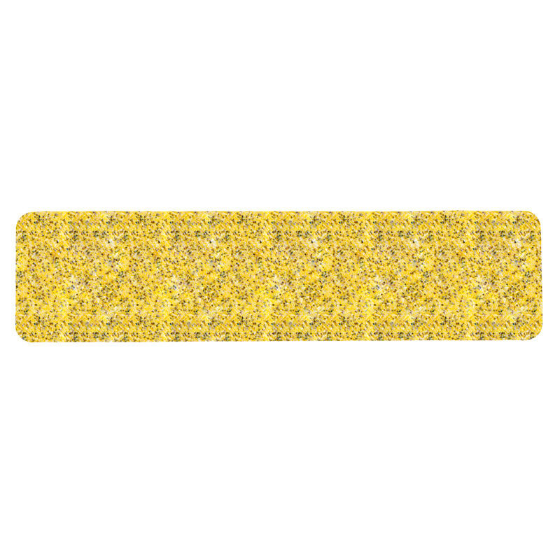 m2 wykładzina antypoślizgowa™, Public 46, żółta, pojedyncze paski, 150 x 610 mm, opak. = 10 szt.