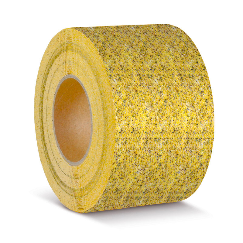 m2 antislip mat™, Public 46, yellow, roll 100 mm x 18.3 m