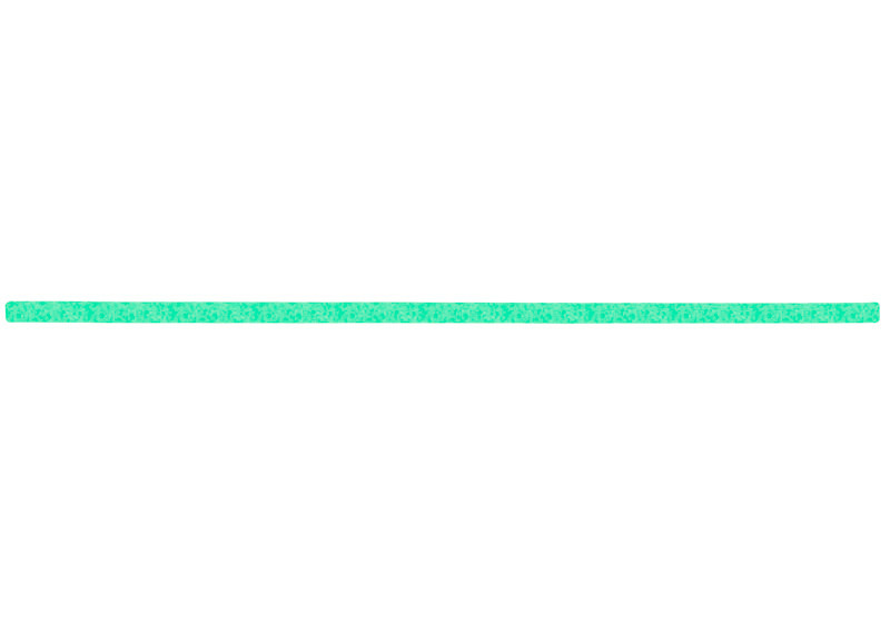 m2-Antirutschbelag™, Signalfarbe, grün,Einzelstreifen, 25 x 1000 mm, VE=10 St
