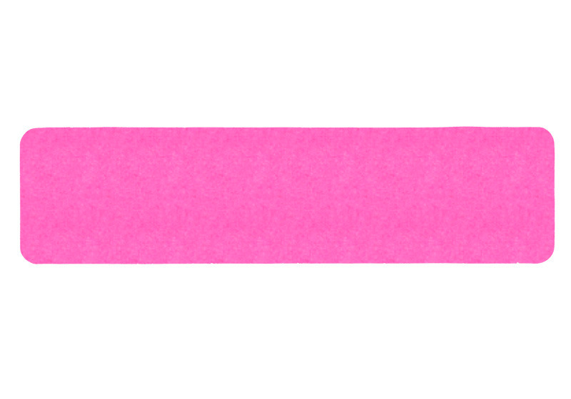 m2-Antirutschbelag™, Signalfarbe, pink,Einzelstreifen, 150 x 610 mm, VE=10 St