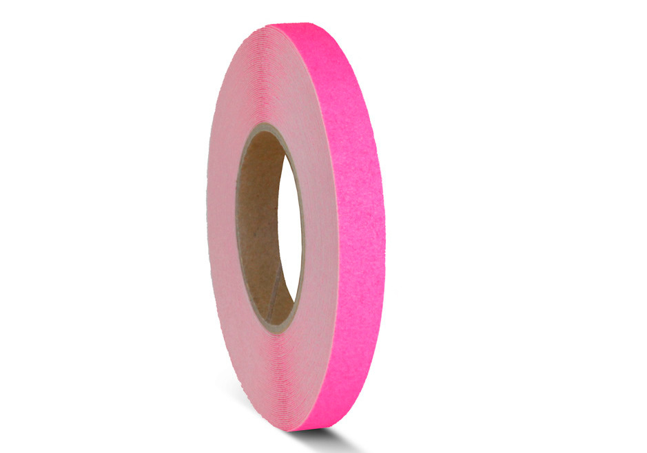 m2-Antirutschbelag™, Signalfarbe, pink, Rolle 19 mm x 18,3 m