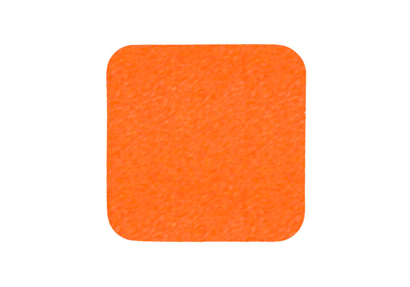m2-Antirutschbelag™, Signalfarbe, orange,Einzelstreifen, 140 x 140 mm, VE=10 St