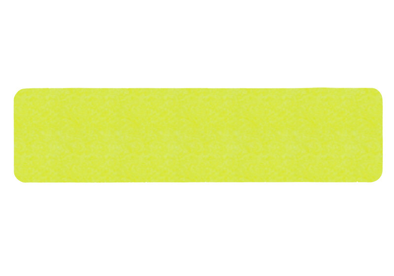 m2-Antirutschbelag™, Signalfarbe, gelb,Einzelstreifen, 150 x 610 mm, VE=10 St