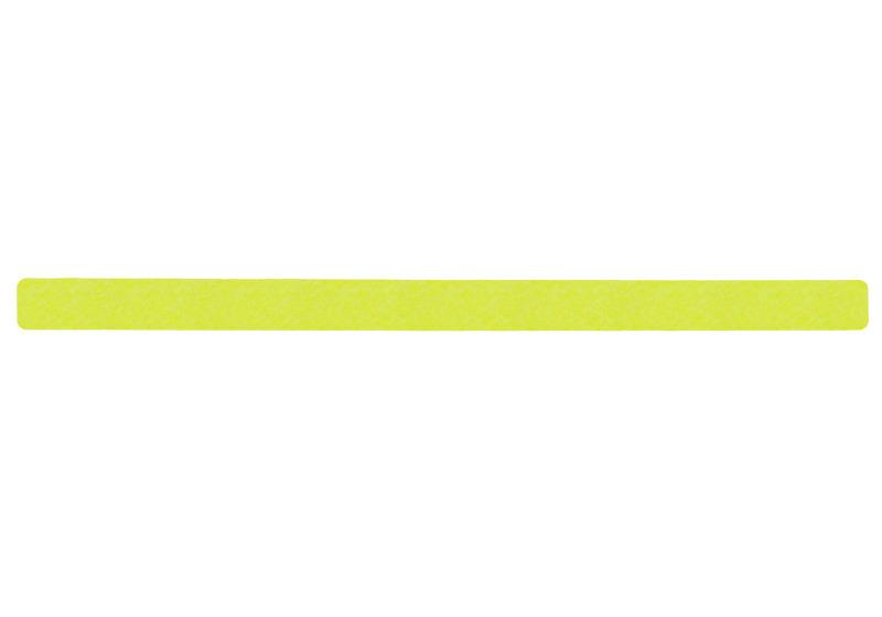 m2 skridsikker afmærkning™, signalfarve gul, stribe 50 x 800 mm, stk. pr. pakke = 10 stk.