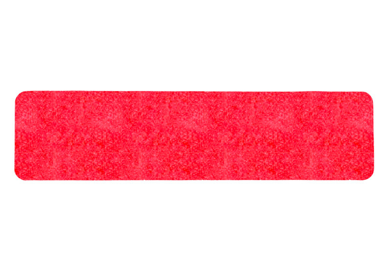 m2-liukuestesuoja™, Universal, punainen, yksittäisliuskat 150 x 610 mm, PY = 10 kpl