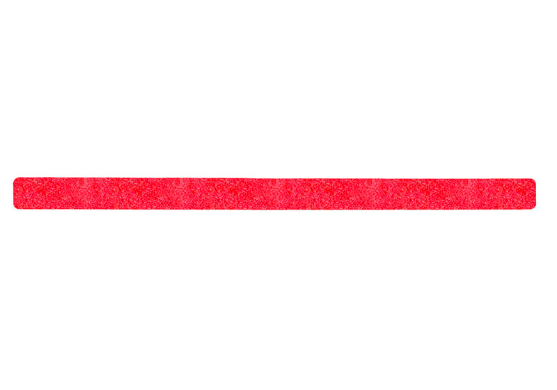Tapis antidérapant m2, universel, rouge, bandes individuelles, 50 x 800 mm, UV=10 pièces