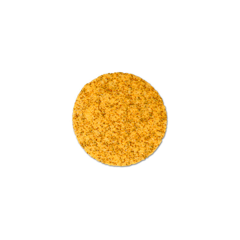 m2-csúszásgátló szalag™, padlójelölő pikt, Public 46, sárga, korong 90 mm, cs.e. = 50 db