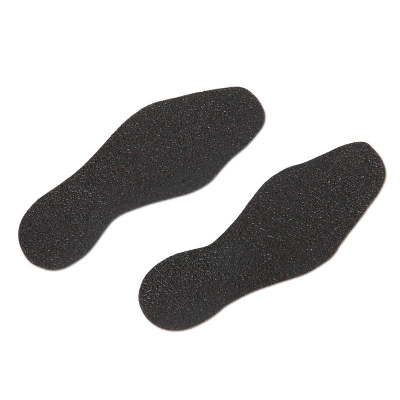 m2-Antirutschbelag™, Hinweismarkierung, extra stark, schwarz, Schuhform,95 x 265 mm (1Paar),VE=10 St