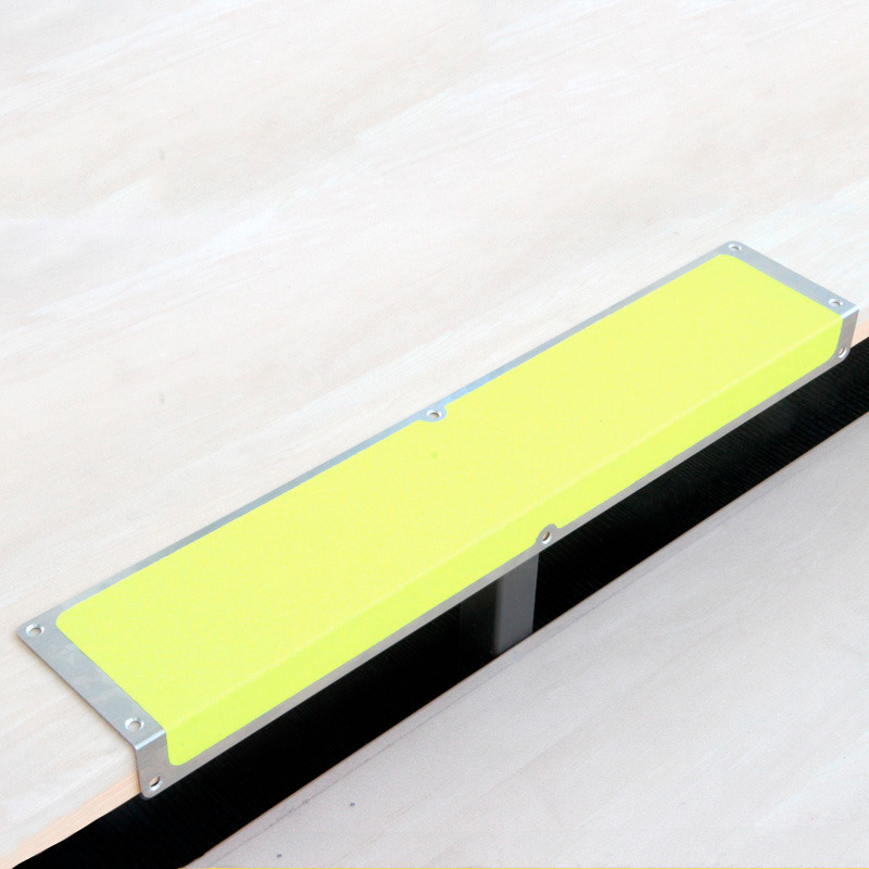 Antirutschkantenprofil, Aluminium m2, Signalfarbe, gelb, B 1000 mm