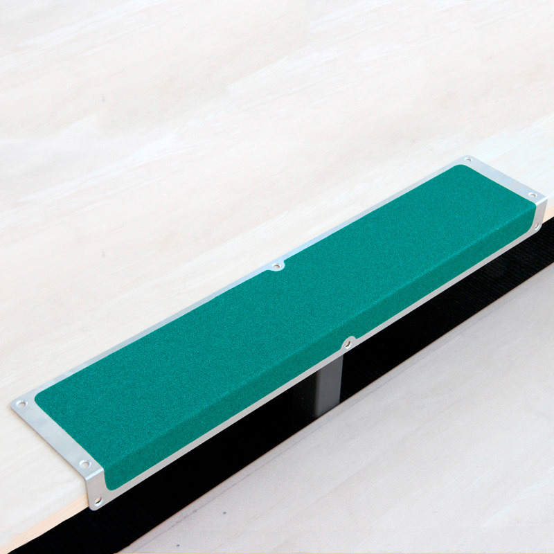 Protiskluzový nášlapný profil, aluminium m2, univerzální, zelený, 1000 mm