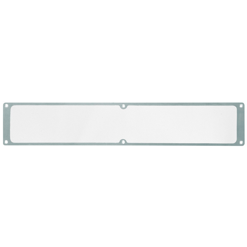 Placa antideslizante, aluminio, Easy Clean, blanco, 635 x 114 mm