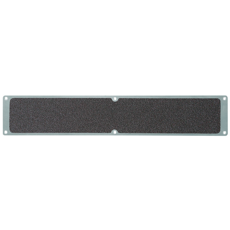 Halkskyddsplatta, aluminium m2, extra stark, svart, 635 x 114 mm