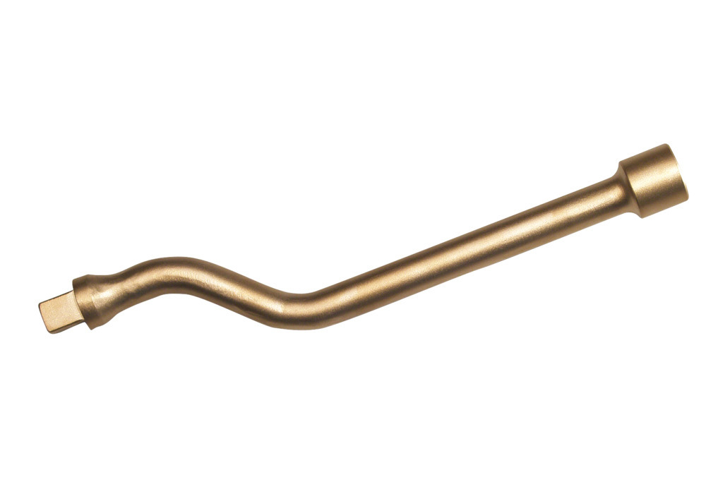 Erikoisjatkokappale hanhenjalka-avaimelle, 1/2" Ex, P 250 mm, erikoispronssi, kipinöimätön