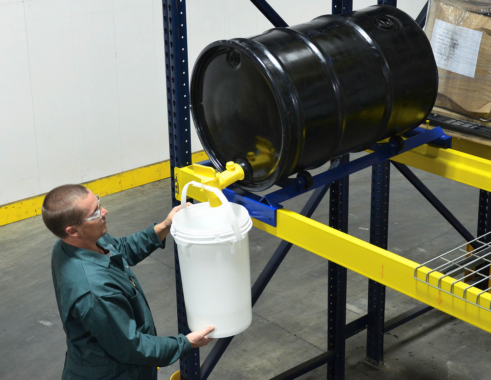 Pallet Rack Drum Roller Cradle