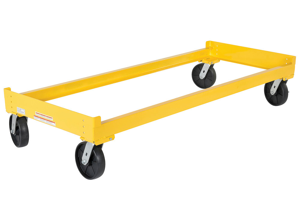 Drum Cart for Three Drum Storage Racks Glass Filled Nylon Casters