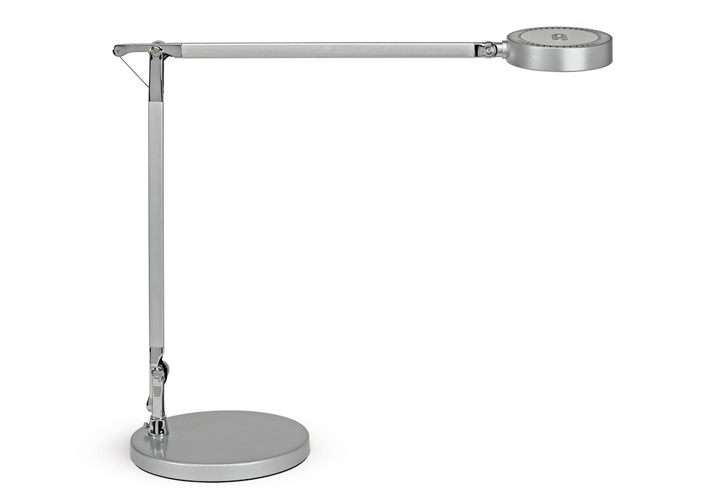 Lampe de table à LED Pollux, argentée