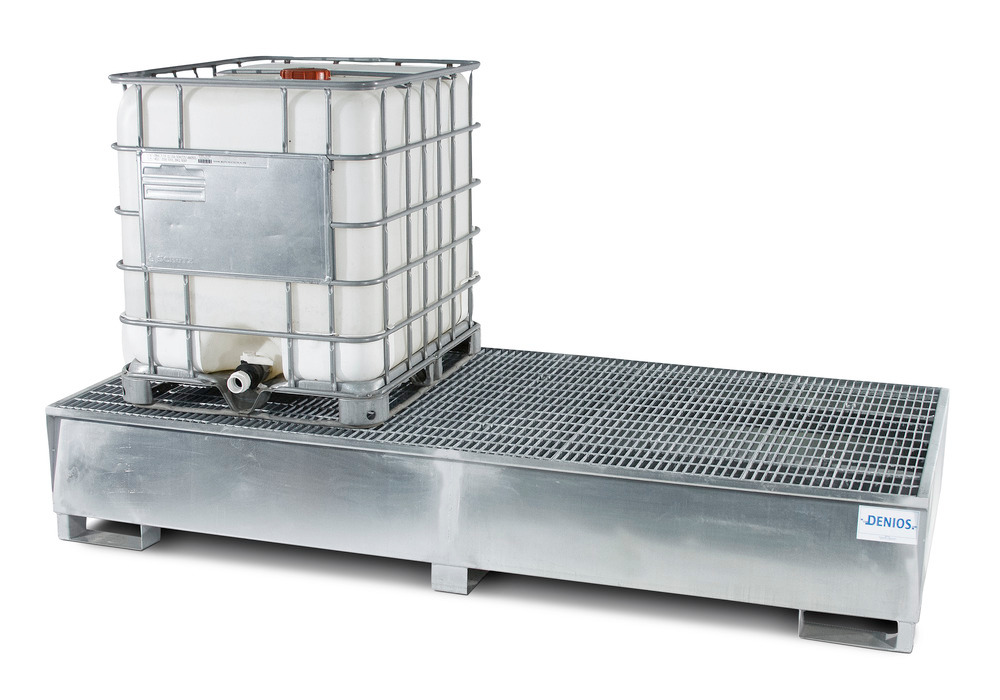 IBC Spill Containment Pallet - 2, 350-Gallon IBC Tote Capacity ...